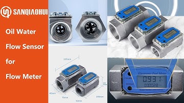 SANQIAOHUI water flow sensor for Turbine #flowmeters