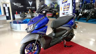 2022 all new Yamaha RayZR 125 Fi with Hybrid power(RACING BLUE)