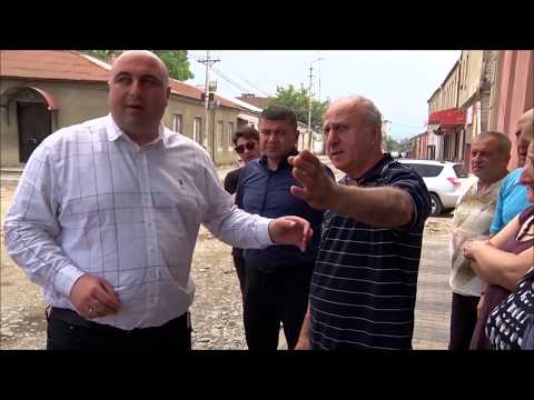 ქუთაისის მერი გიორგი ჭიღვარია, გ.ტაბიძის ქუჩის მოსახლეობას შეხვდა