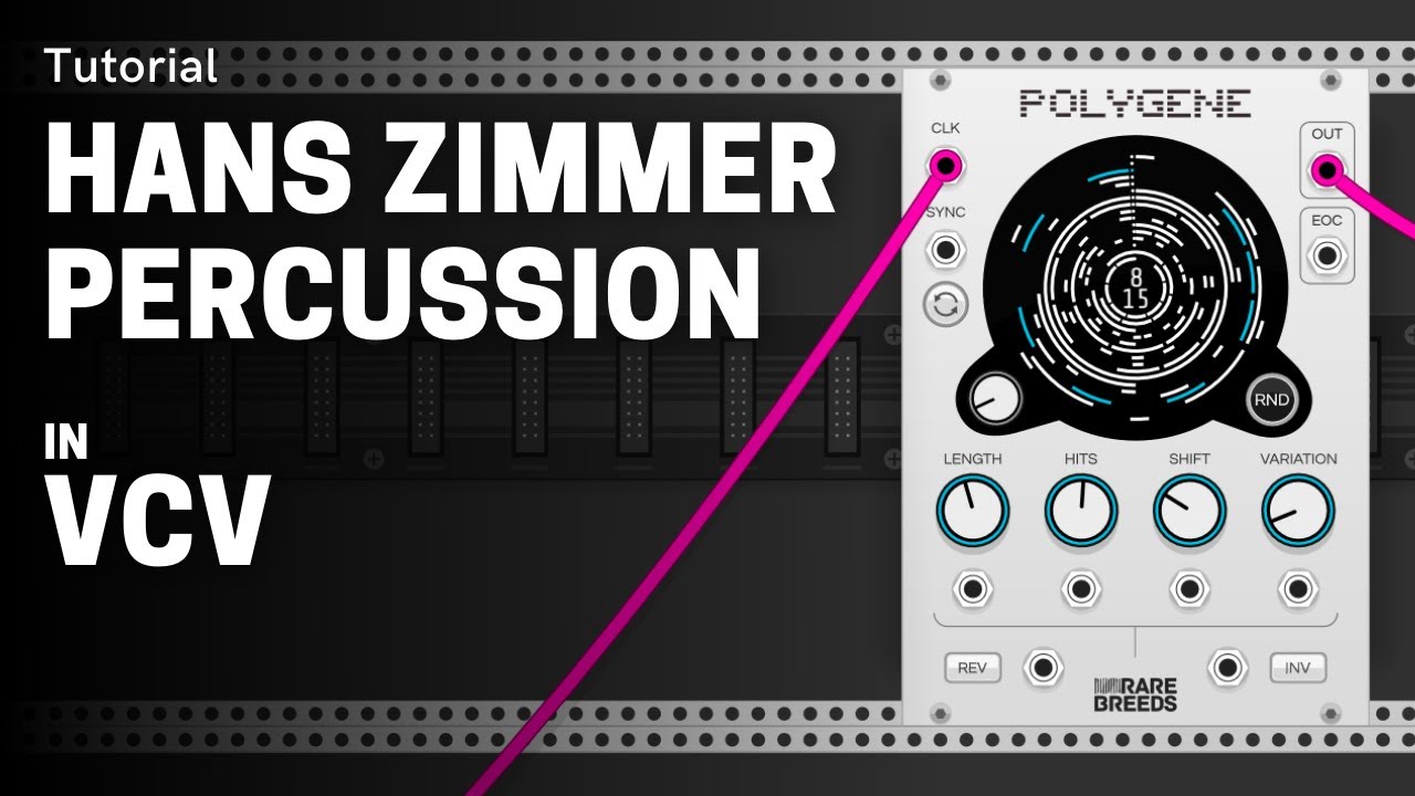 Hans Zimmer Percussion (Spitfire) in VCV Rack YouTube