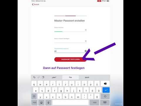 Lastpass einrichten.