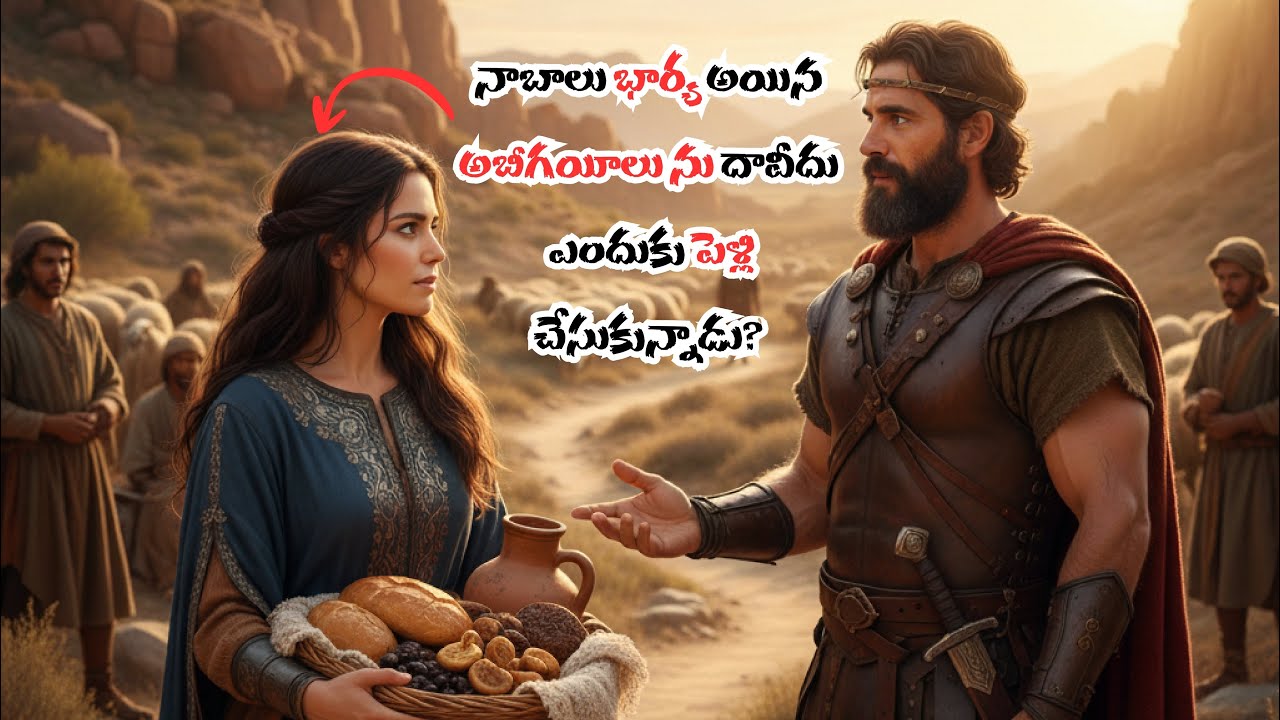 నాబాలు భార్య అయిన అబీగయీలు ను దావీదు ఎందుకు పెళ్లి చేసుకున్నాడు? 1 Samuel 22 - 25 #mcvtelugu