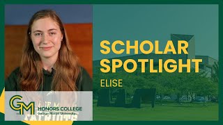 University Scholar Spotlight - Elise Mertz