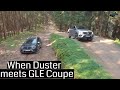 Dacia Duster & Mercedes GLE Coupe Forest Offroad