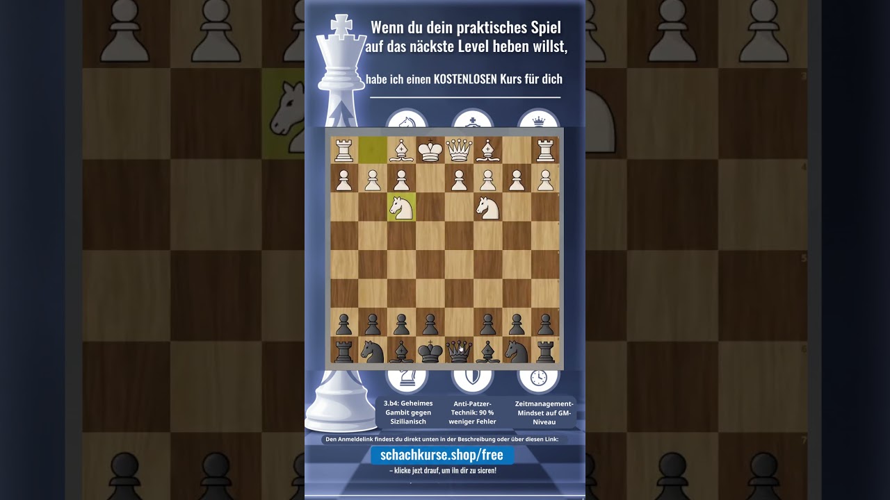 Die FAULSTE Eröffnung gegen e4, die Großmeister hassen! (Skandinavisch Dd8)