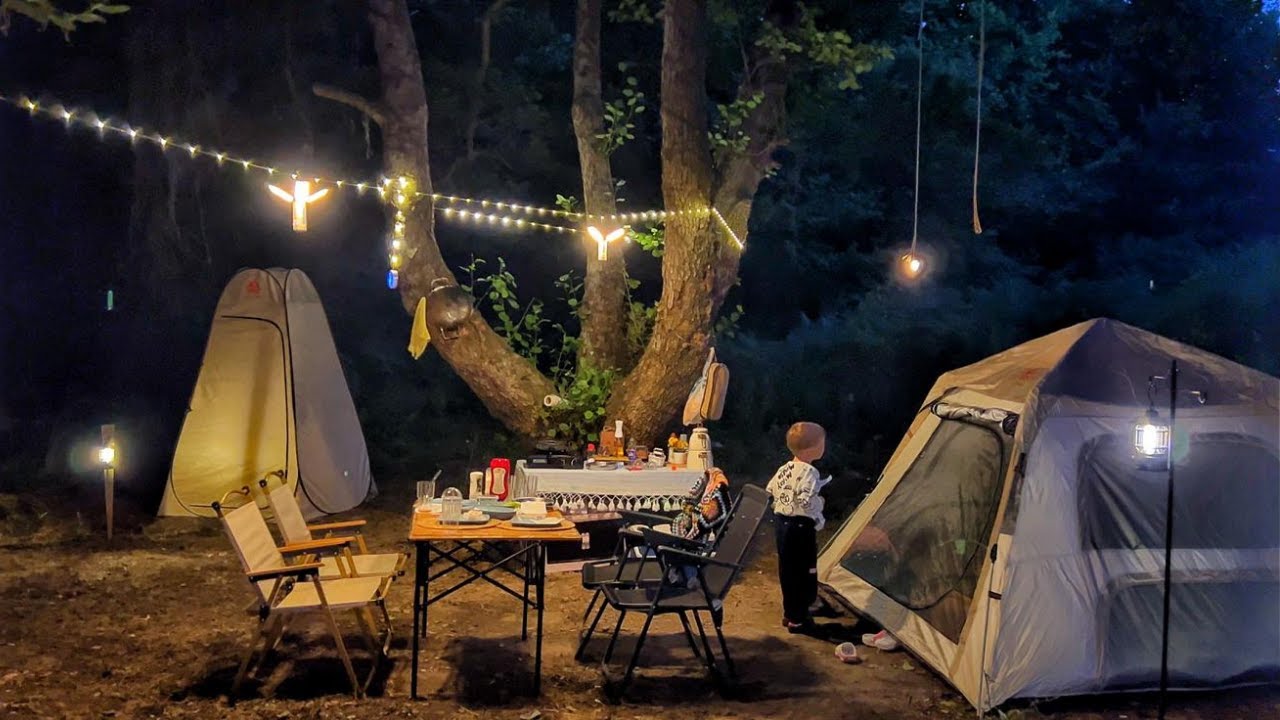 YENİ ÇADIRIMIZLA KAMP YAPTIK..! HEM ORMAN HEM DENİZ KAMPI OLDU..