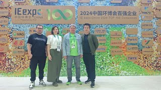 IE Expo China 2024. Composting turner, compost machine. Food waste #recycling. #ecology #compost