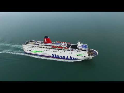 Stena Europe Aerial View