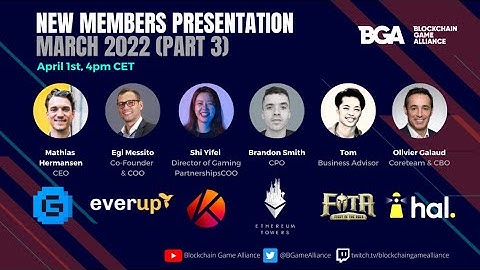 New Members Presentation - April