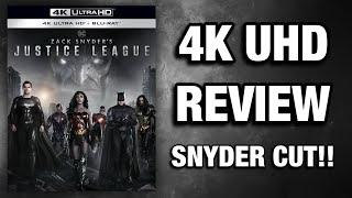 ZACK SNYDER’S JUSTICE LEAGUE 4K ULTRAHD BLU-RAY REVIEW | BETTER THAN HBO MAX?!?