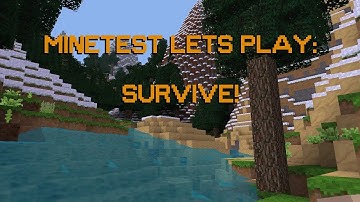 Minetest LP: Survive 01