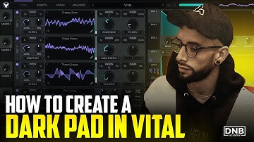 How to create a DARK PAD in Vital | DNB Academy