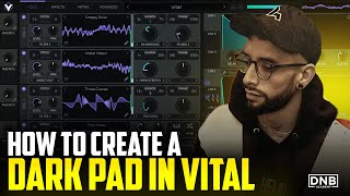 How to create a DARK PAD in Vital | DNB Academy screenshot 2