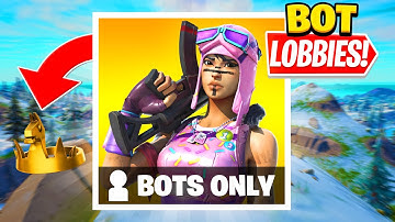 How To Get BOT LOBBIES in Fortnite Chapter 4! (Fortnite Bot Lobby Tutorial)