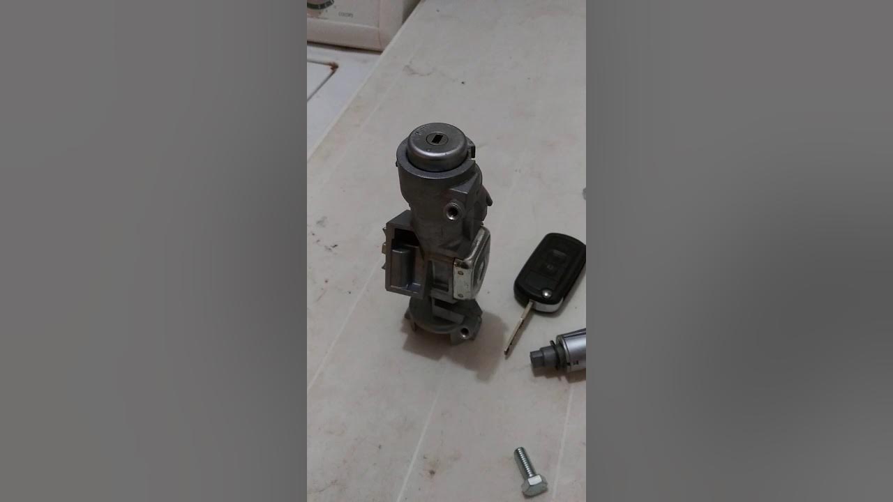 LR3 Ignition lock starter cylinder replacement YouTube
