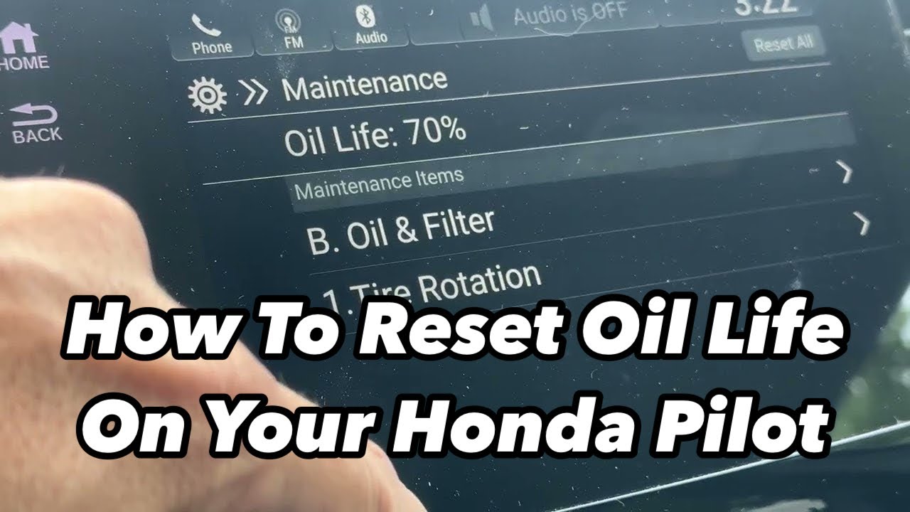 How to Reset Oil Change Light on Honda Pilot: Quick & Easy Guide
