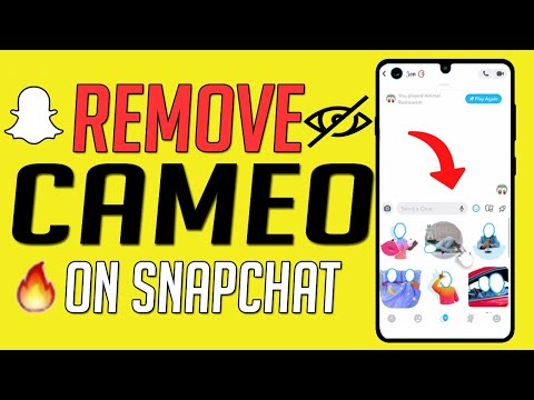 How to Remove Cameo on Snapchat