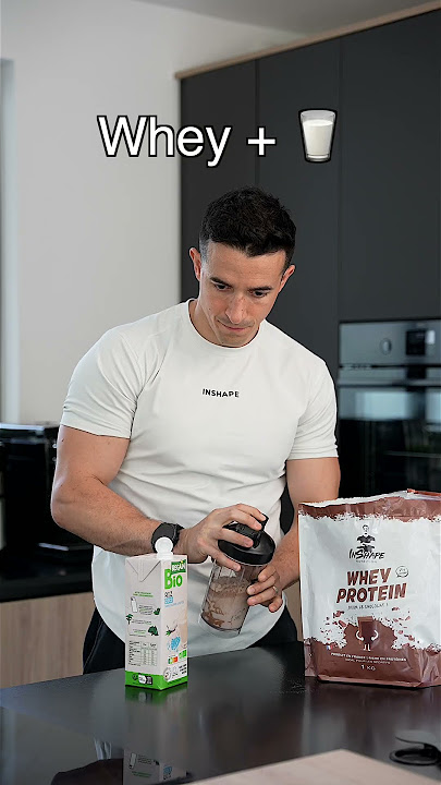 Protein Whey with Water or Milk ?? 🔥