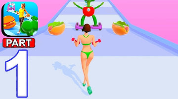 Body Race 3d : Gameplay Walkthrough with Fails, All Levels1-15 ( iOS , Android) | Part 01