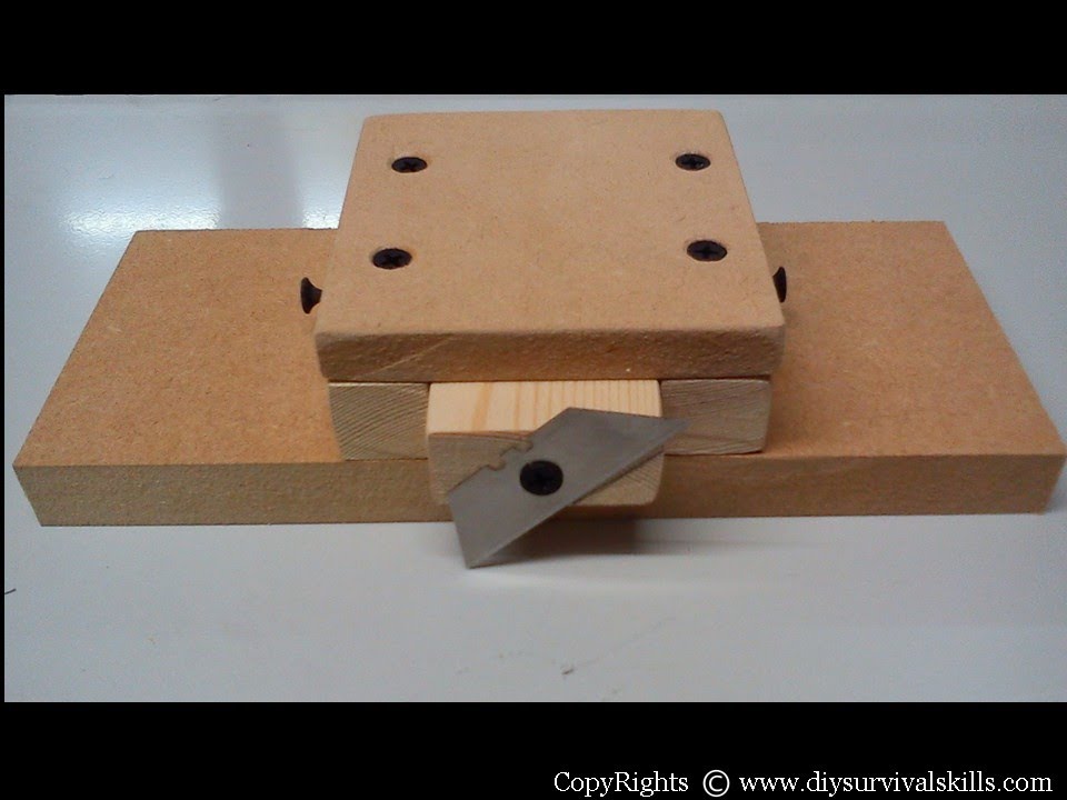 How to make a Wood Strip Cutter - YouTube