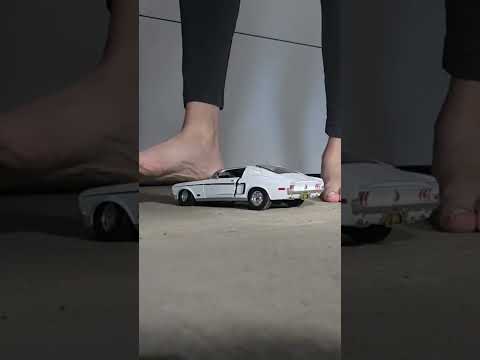 Full video coming to premium soon #mustang #crushexperiment #asmrcrush #modelcarcrush #diecastcars