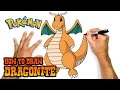 How to Draw Dragonite | Pokemon