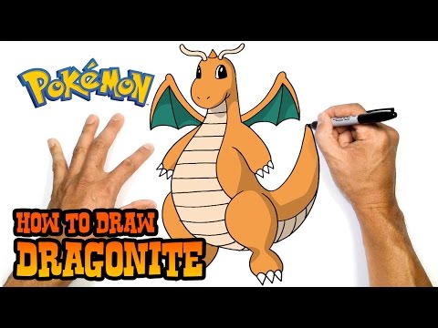 How to Draw Dragonite  Pokemon