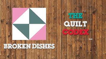 Broken Dishes Quilt Block Tutorial