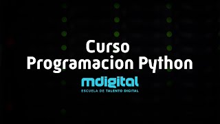 Curso de Programacion en Python 🖥️ MDigital