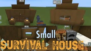 Small Survival house in craftsman 4#crafthouse1#craftsman5 #craftman#minecraft#views#gaming #unique