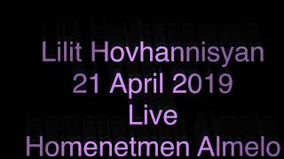 Lilit Hovhannisyan Live Homenetmen Almelo