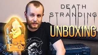 UNBOXING DEATH STRANDING COLLECTOR'S EDITION + MERCH