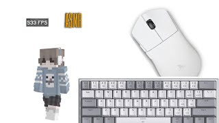 Keyboard + Mouse Sounds ASMR | Minecraft / Майнкрафт