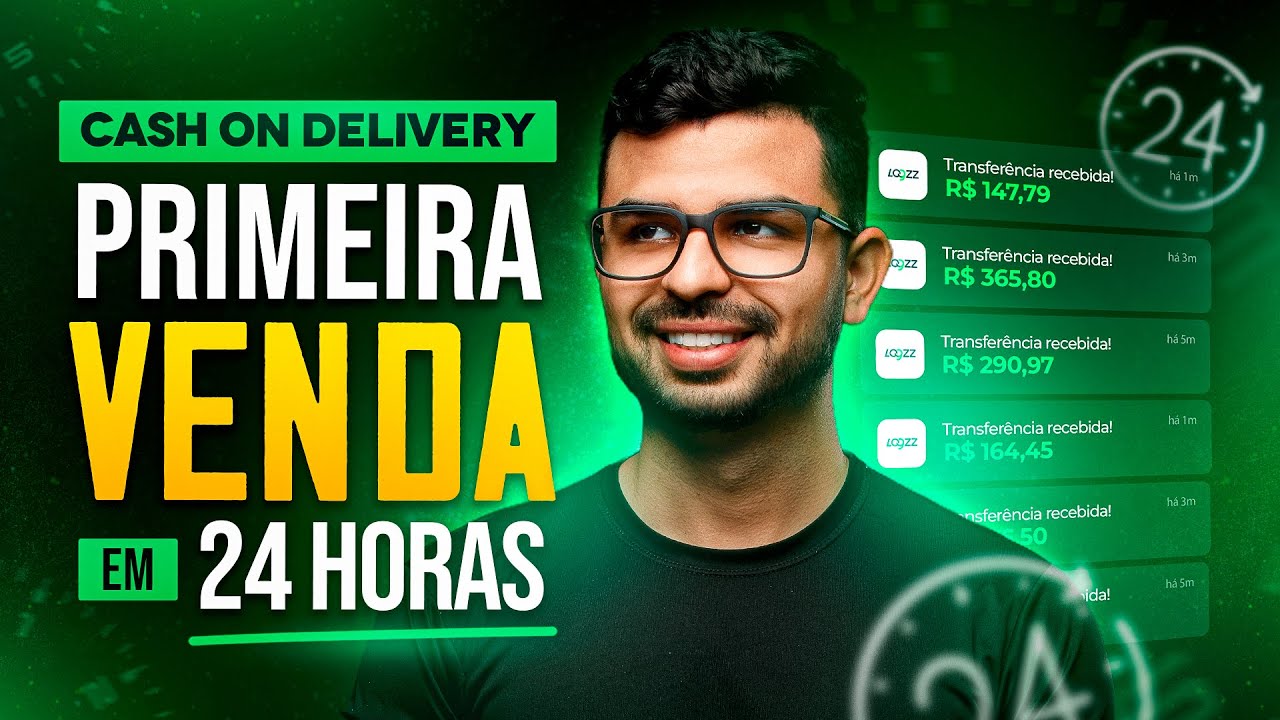 AULÃO GRATUITO: Sua PRIMEIRA VENDA em 24h com TRÁFEGO PAGO | Cash On Delivery Completo