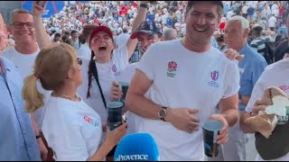 Ambiance électrique devant le Vélodrome pour Angleterre-Argentine ce soir !