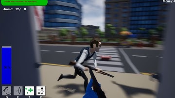 FPS University Project Using UE4 C++ / BP