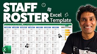 How to create a Work Schedule (Roster) using Excel