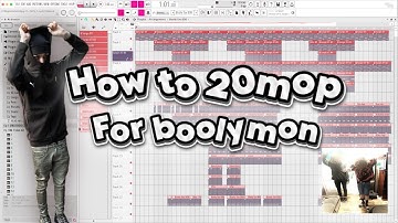 How to make beats like 20mop for boolymon & hollowtiphero (STEP BY STEP)(FL STUDIO TUTORIAL)