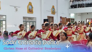 Sadri Entrance Dance/Chrism Mass at Cathedral Sambalpur