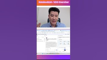 NotebookLM สร้าง VDO เป็นสื่อการสอนได้แล้ว #notebooklm