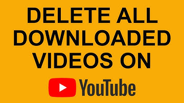How To Delete All Downloaded Videos In Youtube App 2021 | Youtube Offline Downloaded Videos Delete