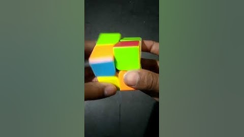 2 by 2 Solving in slow motion | #shorts