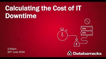 Calculating the cost of IT downtime