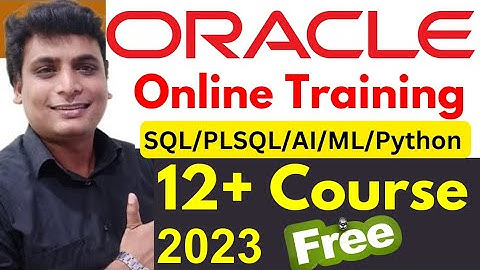 Official Oracle 🔥Free Course And Swags | SQL PLSQL Cloud AI ML With Certificate | Free T-shirt