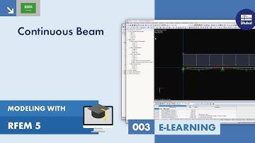 Modeling with RFEM 5 | 003 Continuous Beam