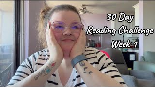 30 Day Reading Challenge 📚 Week One❣️