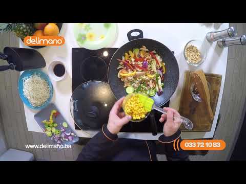 Video: Kako Napraviti Funchose S Piletinom, Povrćem I Umakom Od Teriyakija