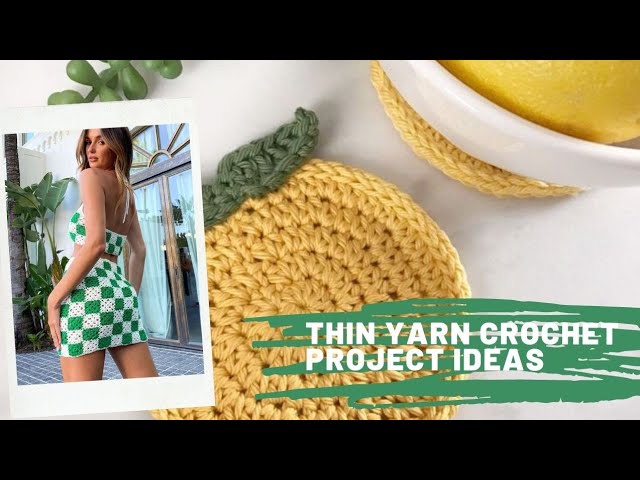 Pattern ideas for thin yarn? : r/crochetpatterns