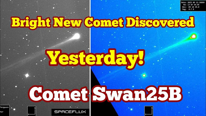 Comet SWAN 25B: New Bright Comet Discovered Yesterday!  C/2025 S2 (SWAn)