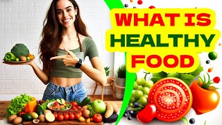 Understanding HEALTHY EATING: Introduction To What Is Healthy Food